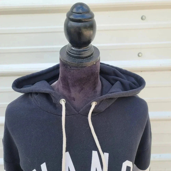 VANS OFF THE WALL Women's 1966 Pull Over Hoodie Sweatshirt Black White S Small - Picture 3 of 8